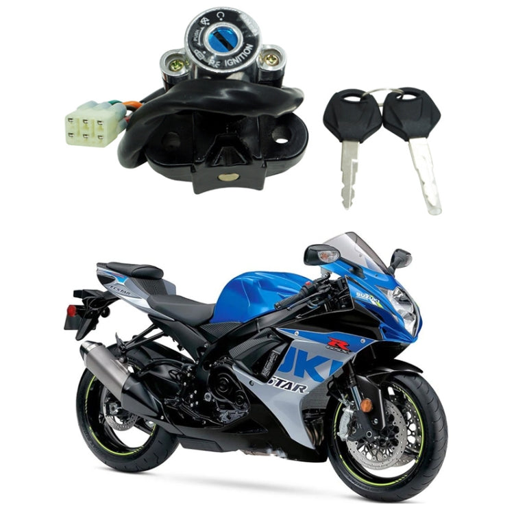 For Suzuki GSX-R600/GSX-R750/GSF600/GSF1200 Ignition Lock - Replacement Parts by PMC TechLife | Online Shopping South Africa | PMC TechLife | Buy Now Pay Later Mobicred