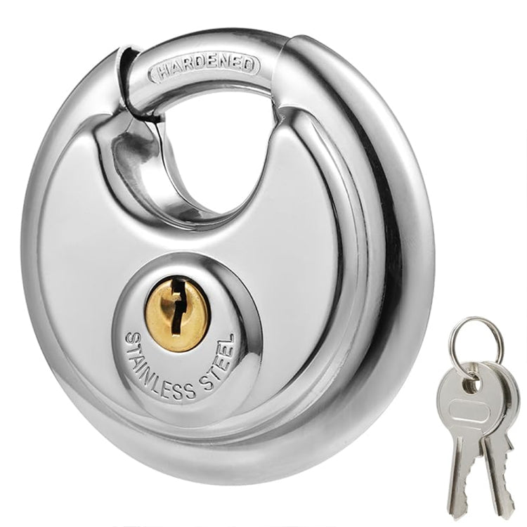 70mm Household Anti-Theft Rust-Proof And Waterproof Pure Copper Core Round Padlock - Padlocks by PMC Jewellery | Online Shopping South Africa | PMC Jewellery | Buy Now Pay Later Mobicred