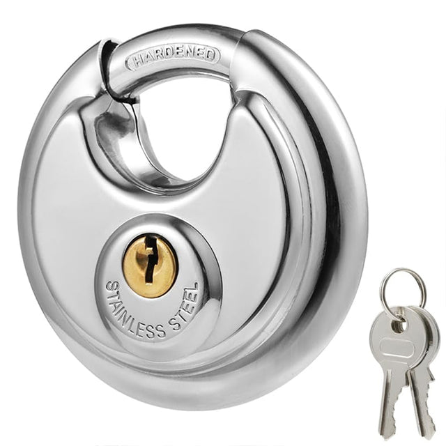 90mm Household Anti-Theft Rust-Proof And Water-resistant Pure Copper Core Round Padlock