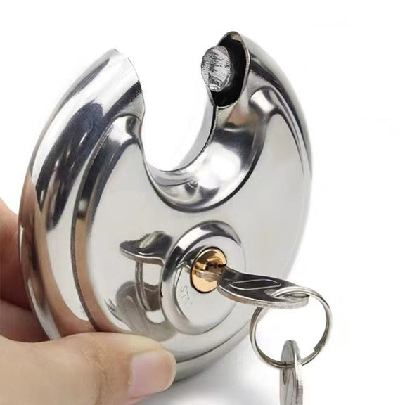 90mm Household Anti-Theft Rust-Proof And Water-resistant Pure Copper Core Round Padlock