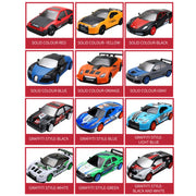 1:24 4WD Drift Light Electric Remote Control Racing Car Toy, Model: SC24A08