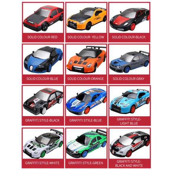 1:24 4WD Drift Light Electric Remote Control Racing Car Toy, Model: SC24A09