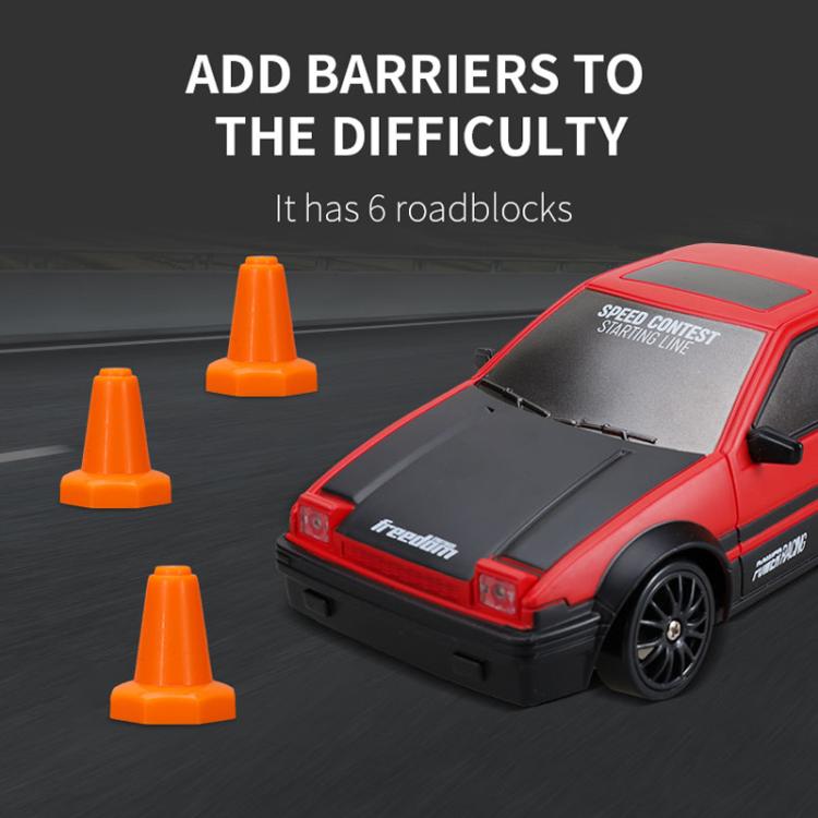 1:24 4WD Drift Light Electric Remote Control Racing Car Toy, Model: SC24A02 - RC Cars by PMc TechLife | Online Shopping South Africa | PMc TechLife | Buy Now Pay Later Mobicred