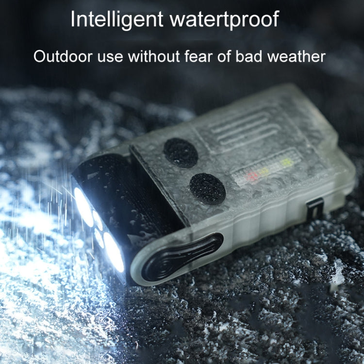 V20 Portable Keychain Light Rechargeable Bright Mini Flashlight(White Red Light) - free shipping - PMc TechLife - Order now!