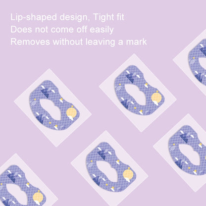 30pcs /Box Fawnmum Mouth Breathing Patch Night Stop Snoring Patch Anti-Snoring Closed Mouth Patch, Color: Children Blue - free shipping - PMC Jewellery - Order now!