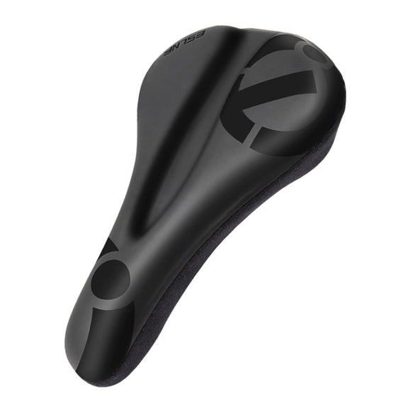 ESLNF Mountain Bike Saddle Cover Cycling Shock Absorbing Saddle Gear, Style: Round Logo