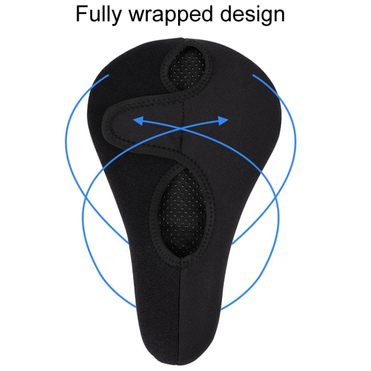 ESLNF Mountain Bike Saddle Cover Cycling Shock Absorbing Saddle Gear, Style: Round Logo - free shipping - PMC TechLife - Order now!
