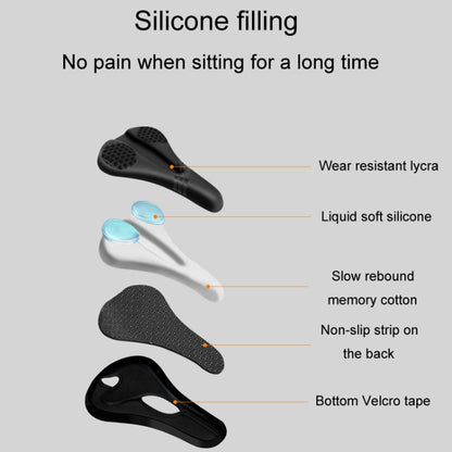 ESLNF Mountain Bike Saddle Cover Cycling Shock Absorbing Saddle Gear, Style: Honeycomb - free shipping - PMC Jewellery - Order now!