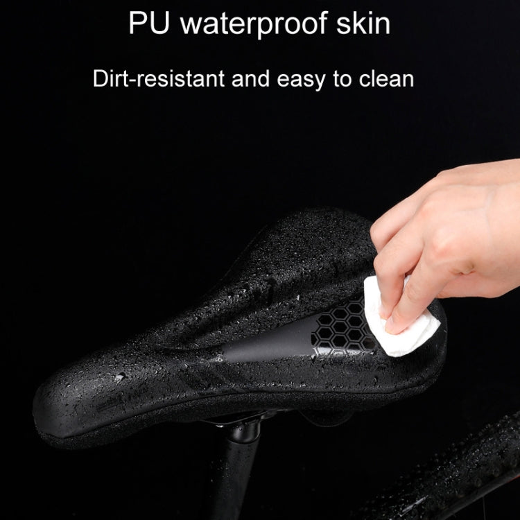 ESLNF Mountain Bike Saddle Cover Cycling Shock Absorbing Saddle Gear, Style: Honeycomb - free shipping - PMC Jewellery - Order now!