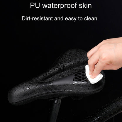 ESLNF Mountain Bike Saddle Cover Cycling Shock Absorbing Saddle Gear, Style: Honeycomb - free shipping - PMC Jewellery - Order now!