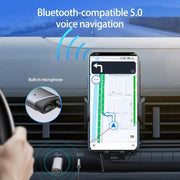 AUX Car Bluetooth Receiver Adapter 3.5mm Cell Phone Computer Connector With TF Card Slot