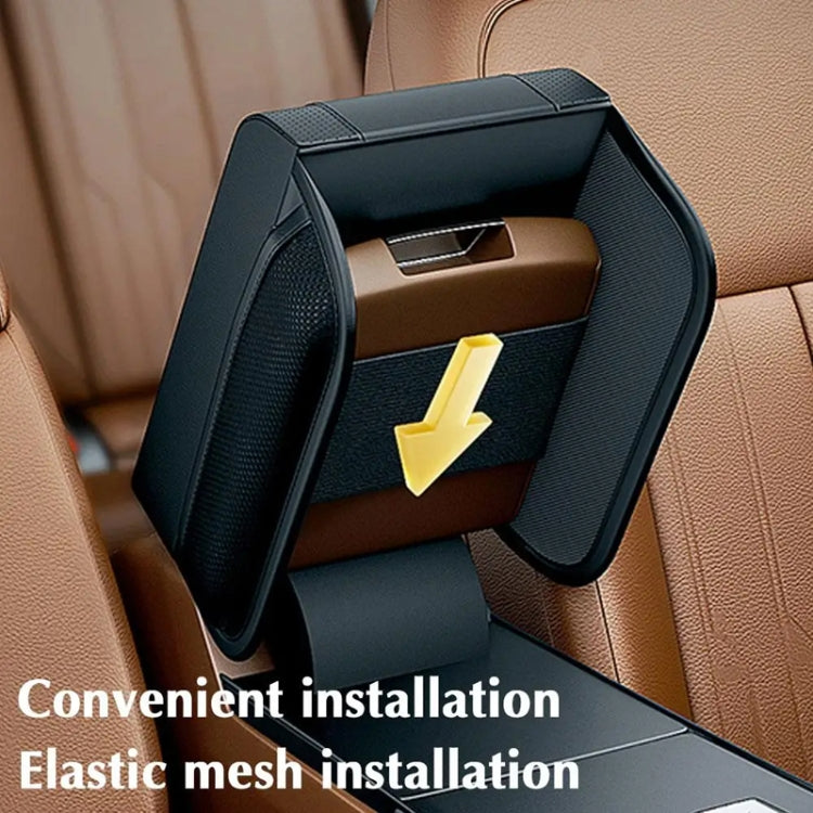 Car Armrest Box Heightening Pad Memory Foam Elbow Support(Dark Brown) - Stowing Tidying by PMC TechLife | Online Shopping South Africa | PMC TechLife | Buy Now Pay Later Mobicred