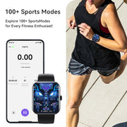 F16 2.0-inch IP67 Water-resistant Wellness Tracking Bluetooth Call Smart Watch(Grey)