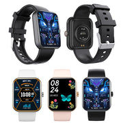 F16 2.0-inch IP67 Water-resistant Wellness Tracking Bluetooth Call Smart Watch(Grey)