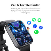 F16 2.0-inch IP67 Water-resistant Wellness Tracking Bluetooth Call Smart Watch(Gold)