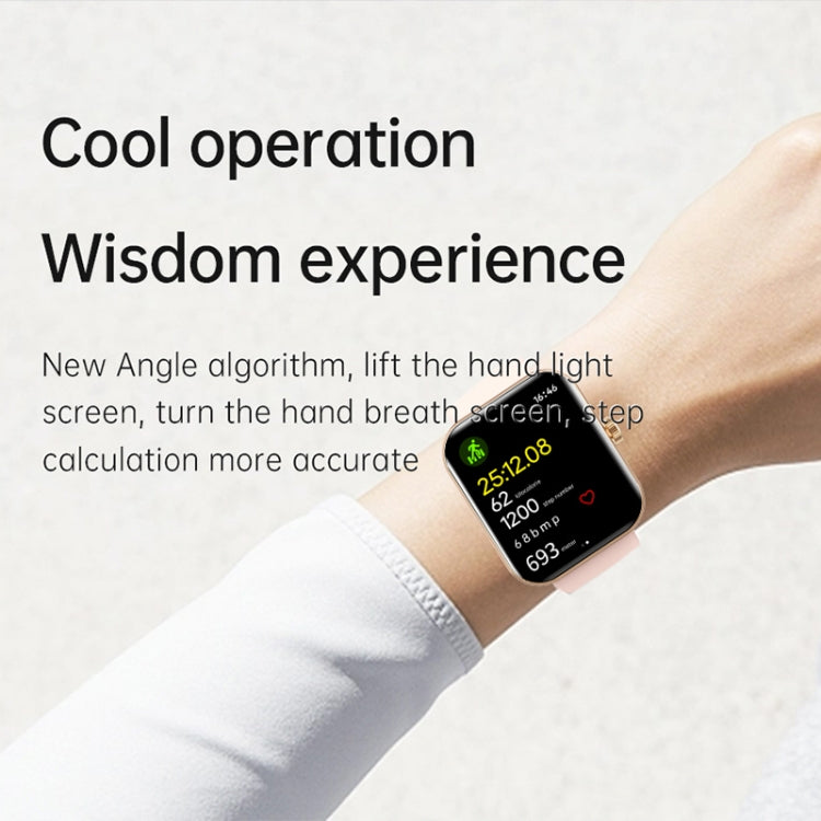 F16 2.0-inch IP67 Water-resistant Wellness Tracking Bluetooth Call Smart Watch(Grey)