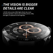 HW28 1.39-inch IP67 Water-resistant Wellness Tracking Bluetooth Call Smart Watch with NFC Payment(Coffee)