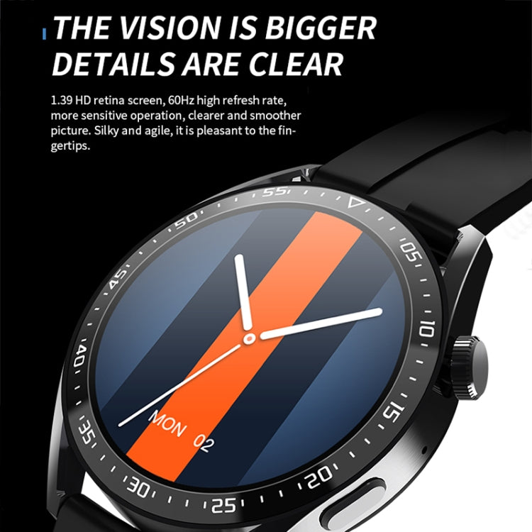HW28 1.39-inch IP67 Water-resistant Wellness Tracking Bluetooth Call Smart Watch with NFC Payment(Coffee)