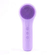 Sonic Waterproof Facial Cleansing Brush Rechargeable Hot Compress Face Scrubber Cleanser(Purple) - free shipping - PMC TechLife - Order now!