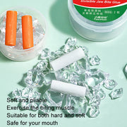 Fawnmum 2pcs /Box Handheld Hollow Cylinder Orthodontic Bite Sticks(Original Flavor)