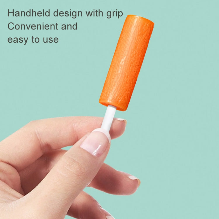 Fawnmum 2pcs /Box Handheld Hollow Cylinder Orthodontic Bite Sticks(Orange) - free shipping - PMc TechLife - Order now!