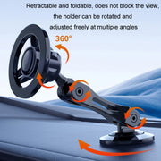 Magsafe Car Magnetic Rotating Adjustable Mobile Phone Holder(White)