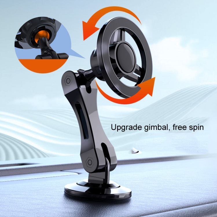 Magsafe Car Magnetic Rotating Adjustable Mobile Phone Holder(White)
