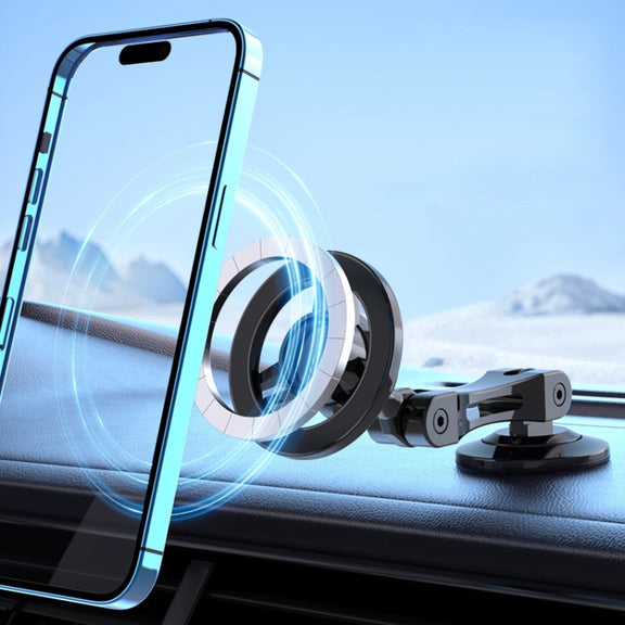Magsafe Car Magnetic Rotating Adjustable Mobile Phone Holder(Black)