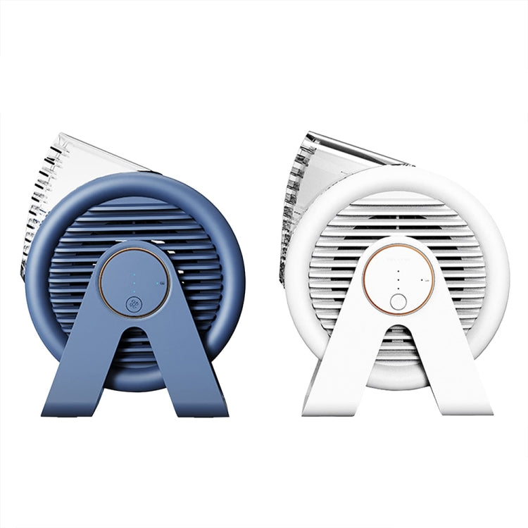 F7 Snail-shaped Desktop Mini Portable Bladeless Air Circulation Fan(White) - Electric Fans by PMC TechLife | Online Shopping South Africa | PMC TechLife | Buy Now Pay Later Mobicred