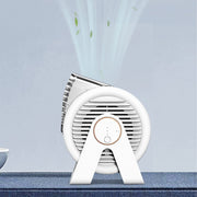 F7 Snail-shaped Desktop Mini Portable Bladeless Air Circulation Fan(Blue)