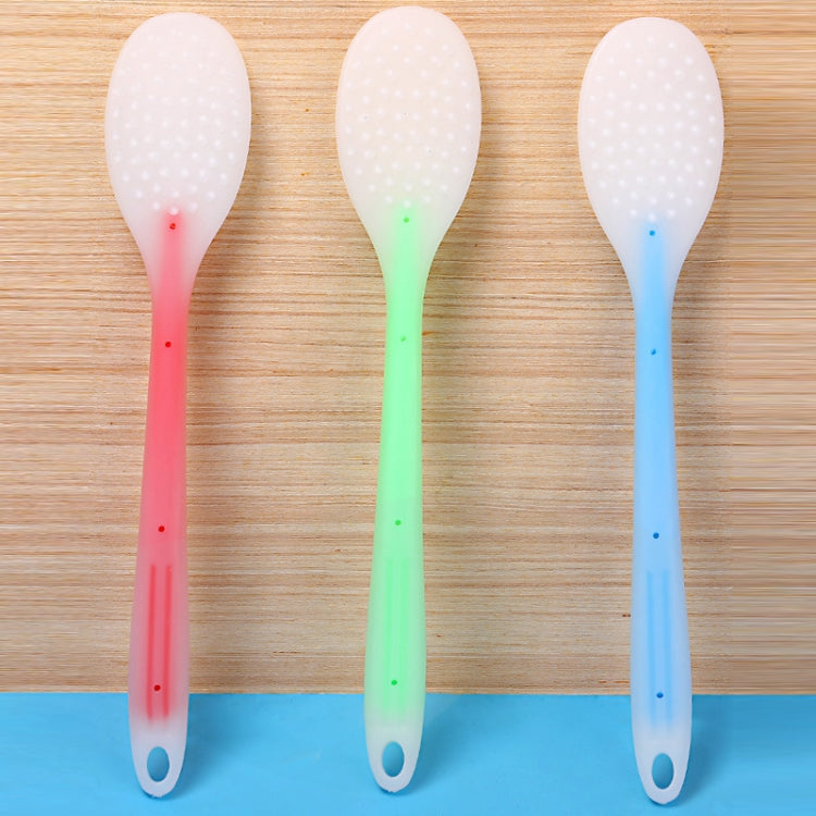 Meridian Points Gua Sha Patting Board Silicone Palm Massage Whacker, Style: Green 32cm