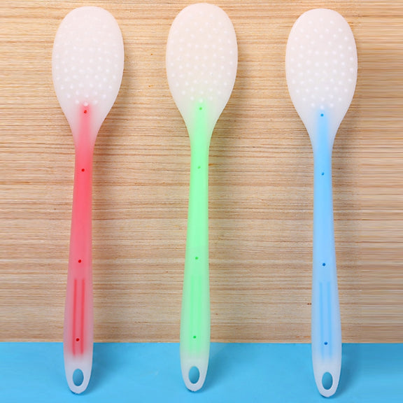 Meridian Points Gua Sha Patting Board Silicone Palm Massage Whacker, Style: Blue 38cm