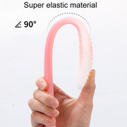 Meridian Points Gua Sha Patting Board Silicone Palm Massage Whacker, Style: Blue 32cm
