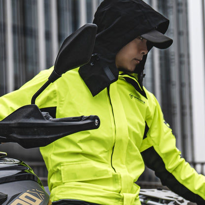 SULAITE Outdoor Motorcycle Riding Full Body Split Raincoat Suit, Size: XL(Gray) - free shipping - PMC Jewellery - Order now!