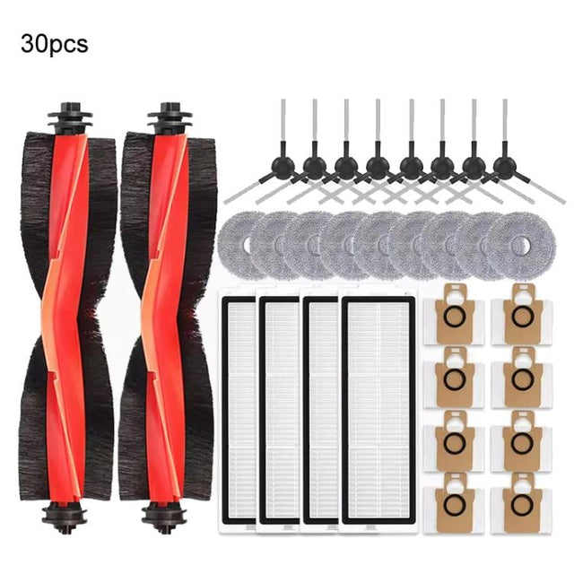 30 In 1 For Xiaomi Robot Vacuum X20 Max Parts Accessories