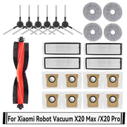 21 In 1 For Xiaomi Robot Vacuum X20 Max Parts Accessories