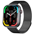 F70  2.1 Inch Screen Smart Watch With Blood Sugar/Blood Oxygen Monitoring /SOS Alarm/100+ Sports Modes, Color: Black Milan - Smart Watches by PMC TechLife | Online Shopping South Africa | PMC TechLife | Buy Now Pay Later Mobicred