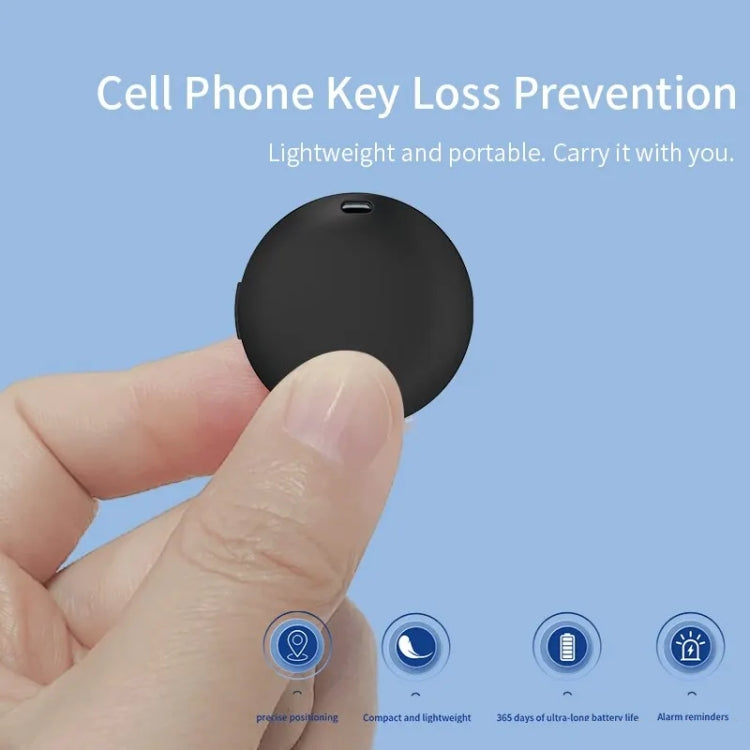 Mini Pet Smart Anti-lost Device Portable GPS Locator Bluetooth Tracker(Pink)