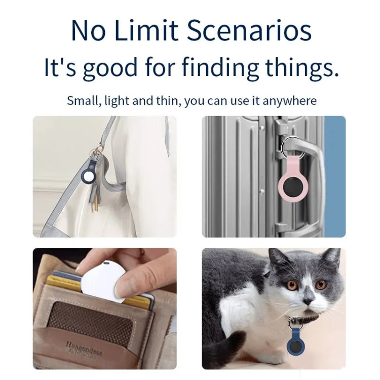 Mini Pet Smart Anti-lost Device Portable GPS Locator Bluetooth Tracker(Pink) - Pet Tracker by PMC TechLife | Online Shopping South Africa | PMC TechLife | Buy Now Pay Later Mobicred