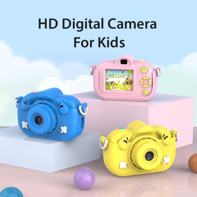 DC501 2.0-Inch 4X Zoom HD Digital Camera Mini Children Photography Camera, Color: Blue