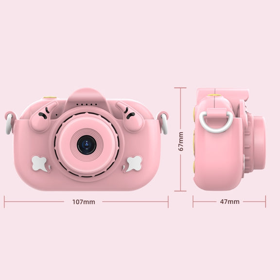 DC501 2.0-Inch 4X Zoom HD Digital Camera Mini Children Photography Camera, Color: Blue+32G