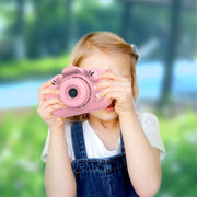 DC501 2.0-Inch 4X Zoom HD Digital Camera Mini Children Photography Camera, Color: Pink