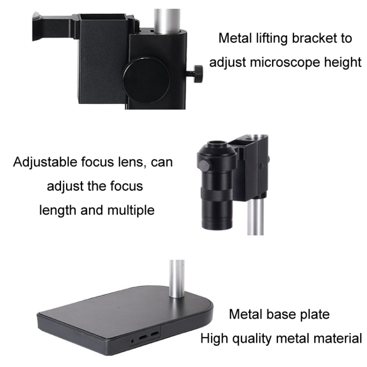 Measuring Electron Microscope Industrial Camera, Specifications: 60 Frames 48 Megapixel Dual Interface With Measurement