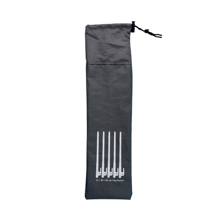 L 40cm Ground Spike Storage Bag Outdoor Camping Accessories Portable Handheld Storage Bag - Tents & Accessories by PMC TechLife | Online Shopping South Africa | PMC TechLife | Buy Now Pay Later Mobicred