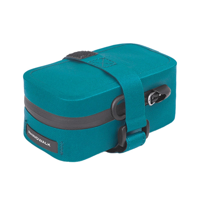 Rhinowalk RK5200 0.39L Bicycle Lightweight Water-resistant Tail Bag Outdoor Cycling TPU Saddle Bag(Blue)