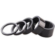5pcs /Set Bicycle Carbon Fiber Gasket Fork Bowl Set Handlebar Pad 3/5/10/15/20mm - Cap Component by PMC TechLife | Online Shopping South Africa | PMC TechLife | Buy Now Pay Later Mobicred