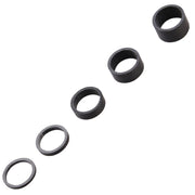 5pcs /Set Bicycle Carbon Fiber Gasket Fork Bowl Set Handlebar Pad 3/5/10/15/20mm