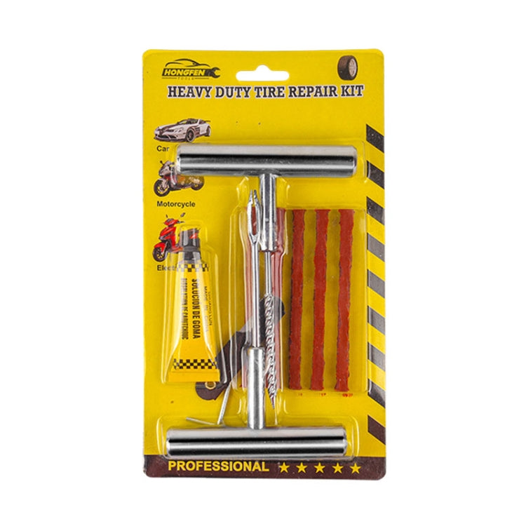 6 In 1 Car Tire Repair Tool Set Motorcycle Vacuum Tire Emergency Fast Repair Toolkit - free shipping - PMc TechLife - Order now!