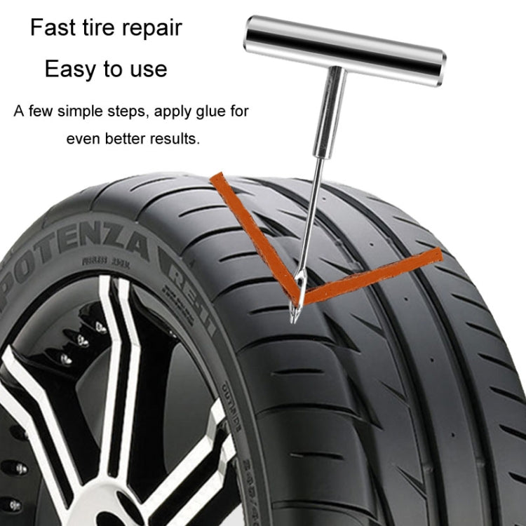 6 In 1 Car Tire Repair Tool Set Motorcycle Vacuum Tire Emergency Fast Repair Toolkit