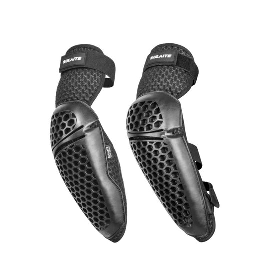 SULAITE Cycling Honeycomb Breathable Heat Dissipation Motorcycle Adjustable Protective Gear, Style: 2pcs /Set Elbow Pads - free shipping - PMC Jewellery - Order now!